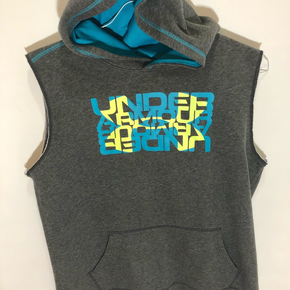 Under Armour Sleeveless Hoodie Boys XL
